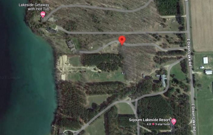 Sojourn Lakeside Resort (Gay El Rancho Ranch, El Rancho Stevens Ranch) - Aerial Map